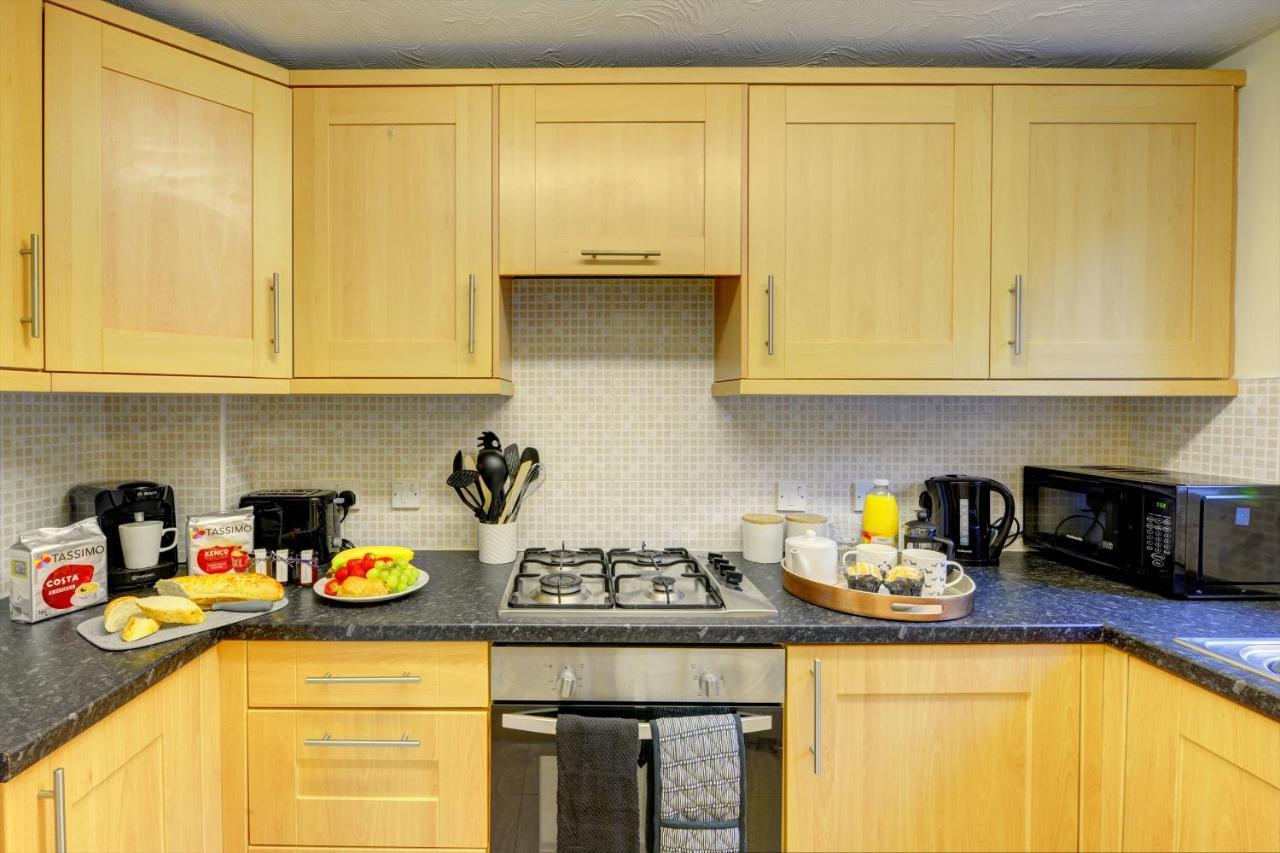 Modern 2 Bed House Sleeps 6 Southam Town Centre - Inspire Homes Ltd Esterno foto